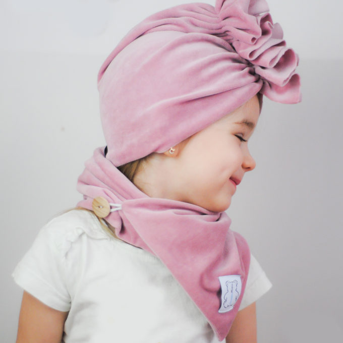 opaska dla dziewczynki turban