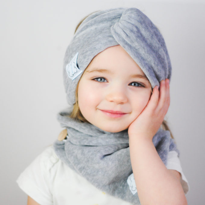 opaska dla dziewczynki turban