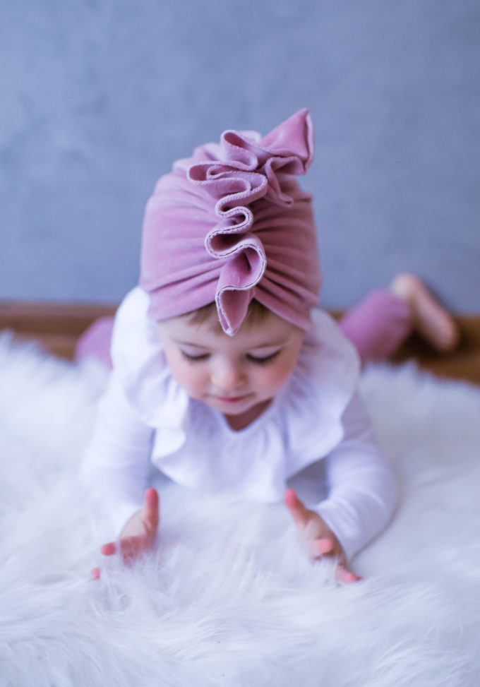 turban dla niemowlaka