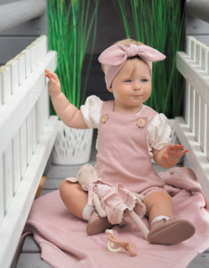różowe ubranka dla niemowląt
