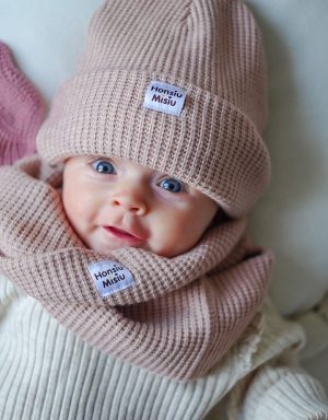 czapka zimowa dla niemowlaka