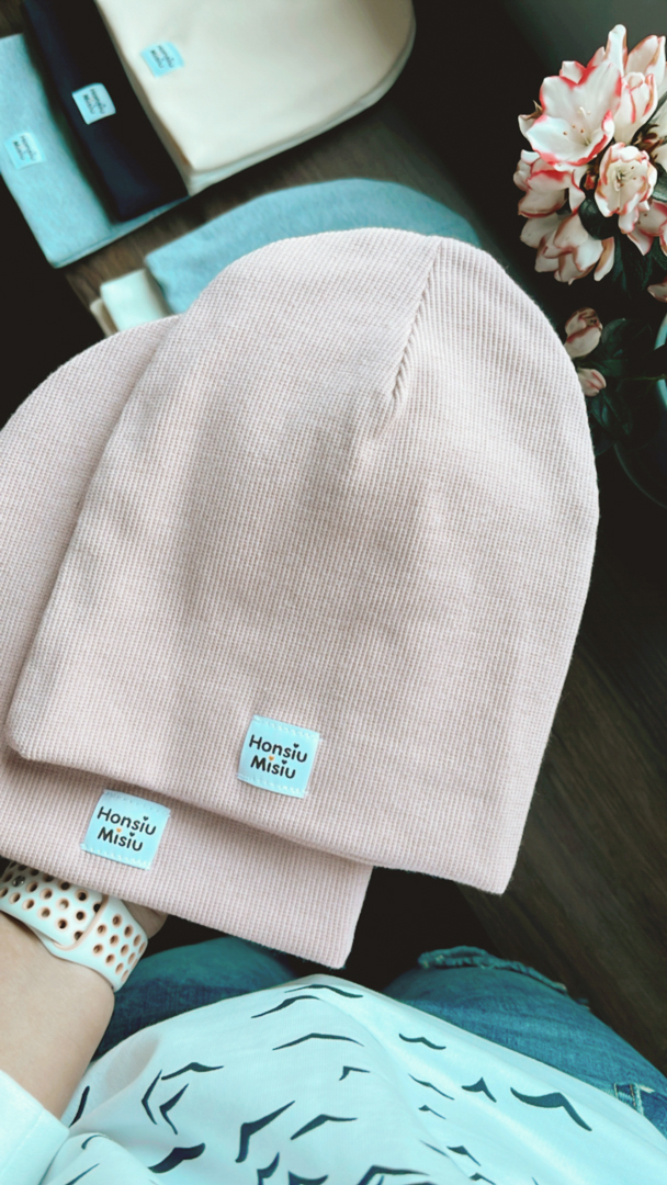 czapka dla dziewczynki różowa