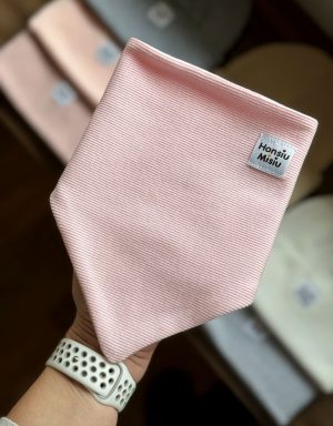 chustka dla niemowlaka dziewczynki różowa